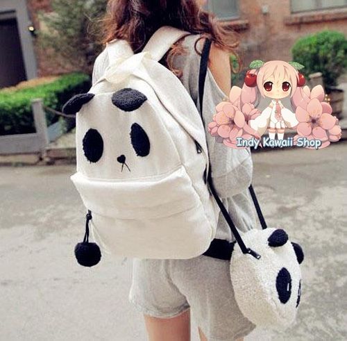 Conjunto Bolsas Pandas