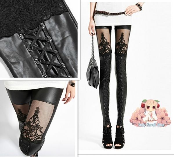 Legging Punk Fashion